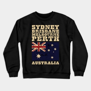 Flag of Australia Crewneck Sweatshirt
